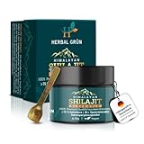 Shilajit Herbal Grün 100% Natürliches Premium Himalayan Shilajit Hochgereinigte Qualität Mumijo 30gm