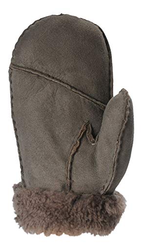 Nordvek 3-8 Years Childrens Sheepskin Mittens for Boys & Girls Gloves # 325-1002