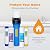 Rotek Water Systems Whole House Water Filtration System | 1-Stage Water Filter System | ACB | Clean Water | Carbon Block Filter | 20 Inch
