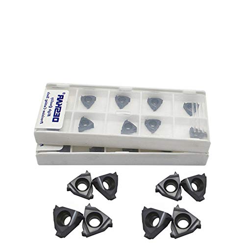 10P 11ER 18UN LDA herramienta de torno CNC, inserto de carburo para soporte de roscado SNR para P.M.K