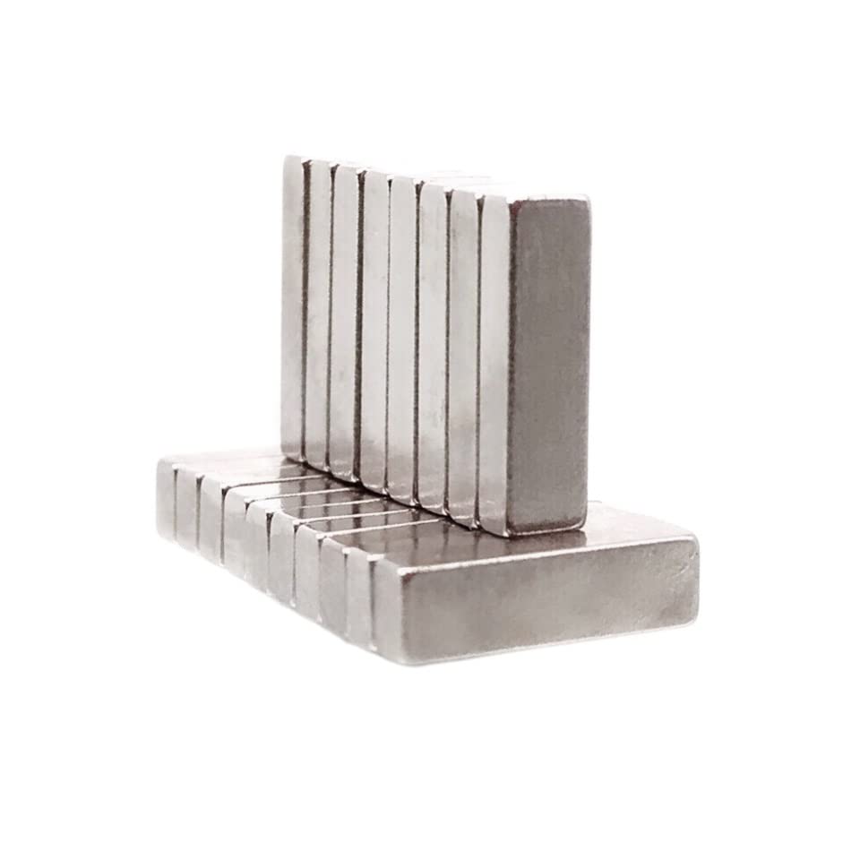20/50/100/500/1000Pcs 10x3x2 Neodymium 10 * 3 * 2 NdFeB Block Super Permanent Magnetic imanes Block Magnet(10x3x2(100Pcs))