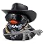 Black Hat With Gun 3