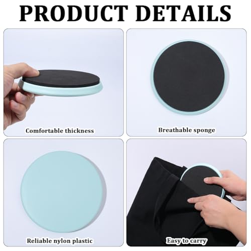 CREATCABIN Turning Boards for Dancers Ballet Turning Board Turn Disc for Dancing Ballet Pirouette Disc Balance Training Skating Portable Equipment Accessories for Dancers Ice Skaters Gymnasts Green - Image 4