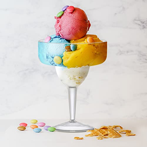 Amazing Abby - Peggy - 18-Ounce Plastic Margarita Glasses (Set Of 4), Plastic Cocktail Glasses, Reusable, Bpa-Free, Shatter-Proof, Dishwasher-Safe, Perfect For Poolside, Outdoors, Camping, And More #TOP1