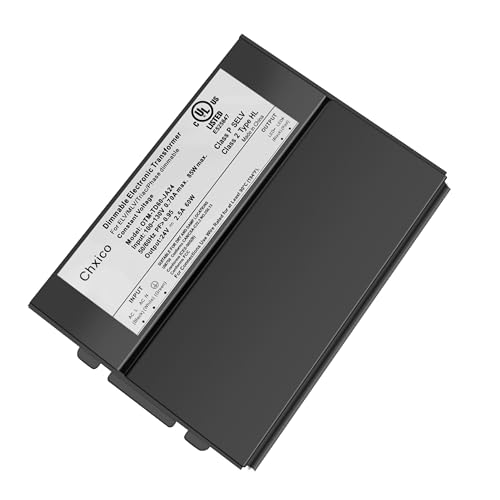 Image of 60W 24V Dimmable LED Driver, Triac /Phase /ELV /MLV Dimmable Power Supply, AC to DC Transformer for LED Light, Compatible with Lutron and Leviton Dimmers, UL Listed, Class 2
