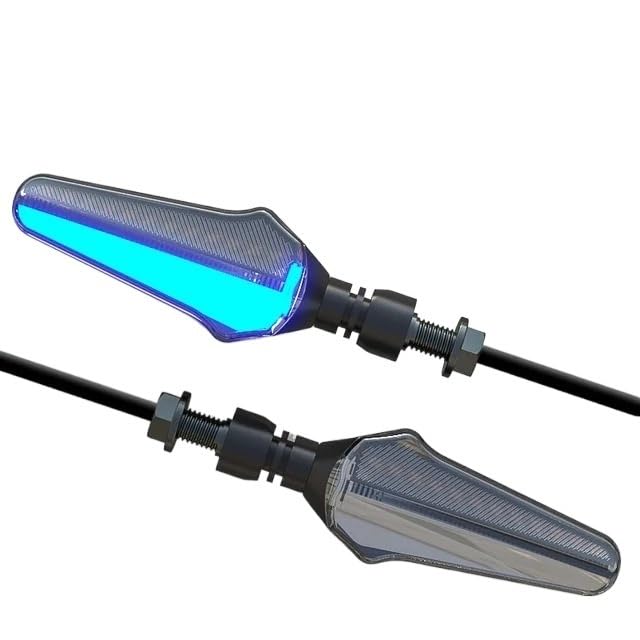 Feux de circulation diurnes moto et indicateurs clignotants LED universels 12V