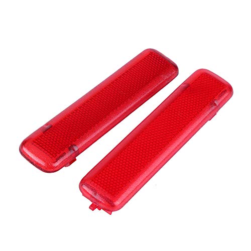 2005 Chevy Rear Door Reflector- Rear Door Reflector - Door Trim Panel Rear Door Trim Panel Reflector Light Cover for Chevy OE 15183155 15183156