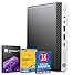 Produktbild HP EliteDesk 800 G4 PC Computer Intel Core i5-8500T@ bis zu 3,5 GHz 8 GB 512 GB SSD mit Windows 11 Pro & GRATIS Bluetooth, WLAN & Antiviren-Software inkl. 12 Monate Garantie (Generalüberholt)