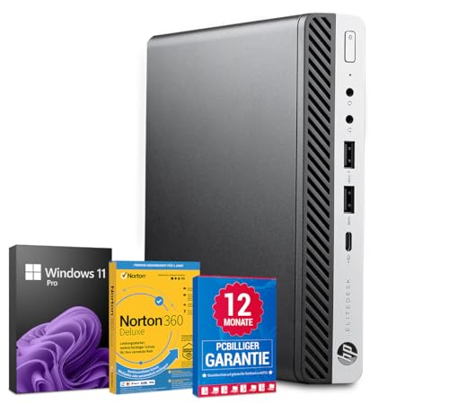 HP EliteDesk 800 G4 PC Computer Intel Core i5-8500T@ bis zu 3,5