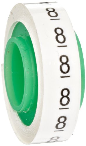 3M Scotch Code Wire Marker Tape Refill Roll SDR-8, Printed with 