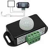 Tool Part for PIR Motion Sensor Switch Plastic for LED Light Infrared PIR DC 12V-24V 8A Motion Sensor Motion Sensor