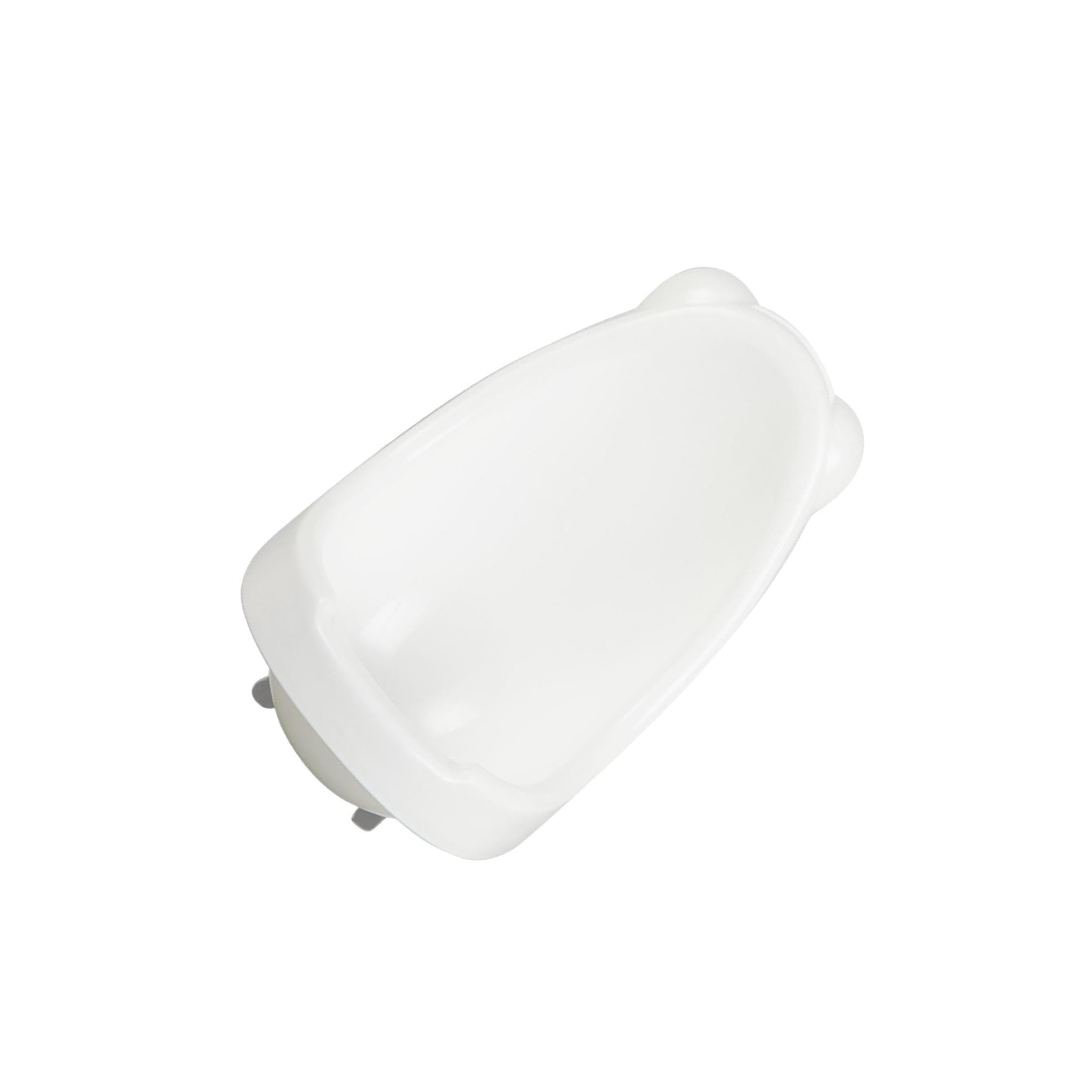 TUXCAXI Potty Trainer Urinal for Boys Toddlers Funny Aiming Target Lightweight Easy Clean Potty Trainer Urinal is Made of Durable PP for Boys Toddlers, White, 30x17.5cm