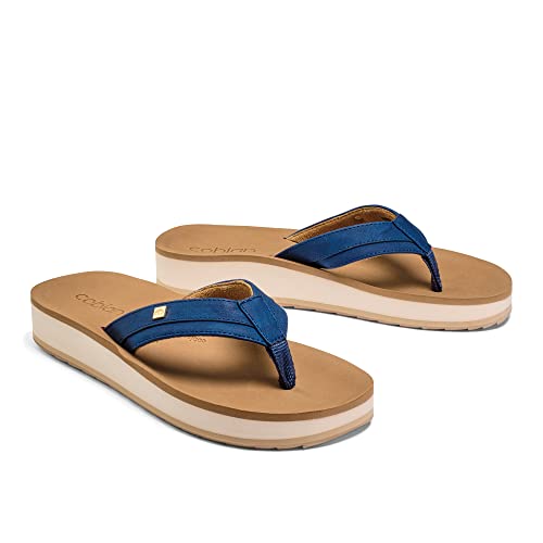 Image of Cobian Reya Rise - Women's Sandals With Contoured Footbed - Supportive Platform Sandals for Women With Arch Support