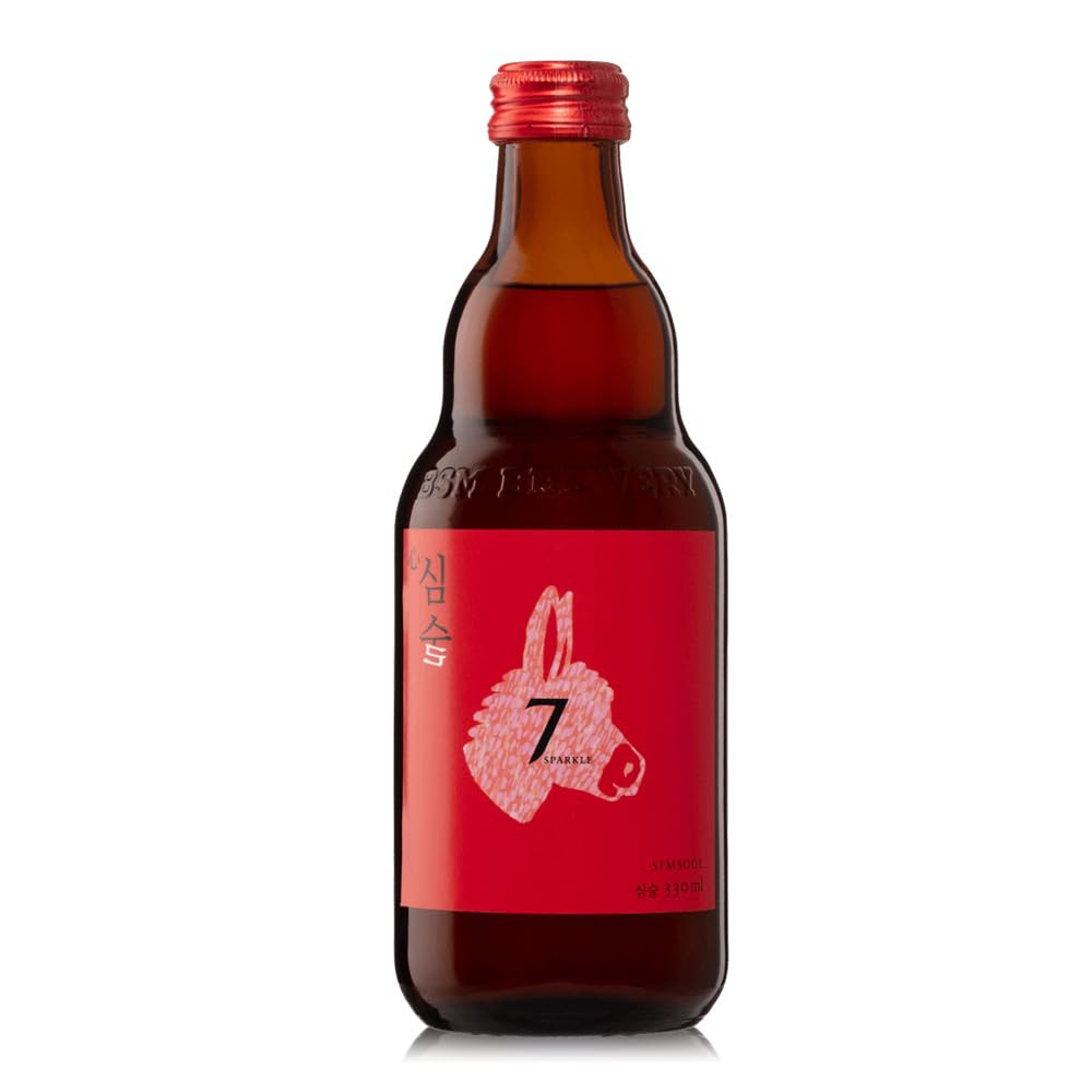 Amazon.co.jp: シムスル7 330ml 1本 炭酸果実酒 発泡性リキュール 心酒