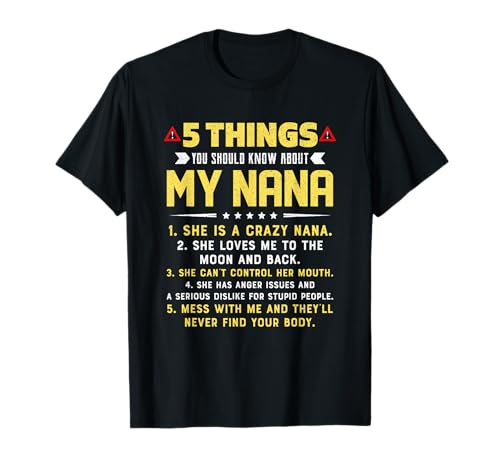 5 Things You Should Know About My Nana Grandkids...