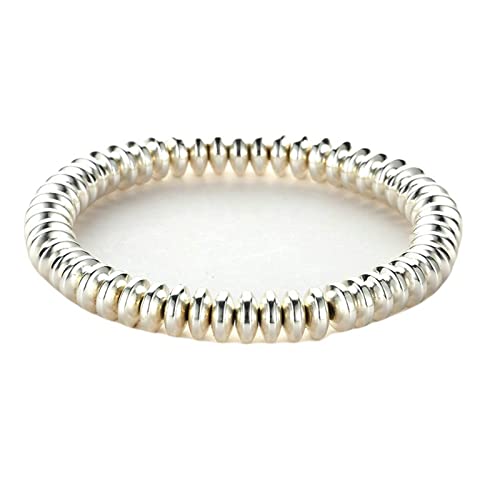 Bracelet élastique pour femmes WXKAGF perles 8mm fini les fermoirs durs