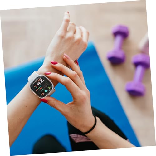Fundas para Fitbit de TPU platinado en un pack de 5 cubiertas transparentes 4
