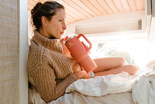 Stanley Adventure Quencher Travel Tumbler 40Oz Grapefruit #TOP6