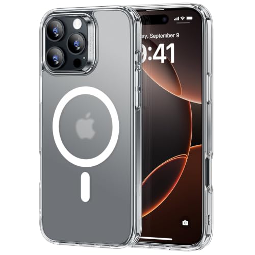 ESR Classic Hybrid Cover per iPhone 16 Pro, Trasparente Opaco