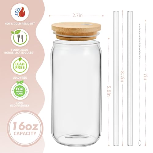 Personalized-Gifts-for-Women-Monogrammed-Glass-Cups-with-Lids-and-Straws-Custom-Tumbler-Cute-Customized-Mug-Aesthetic-Stuff-Initial-Iced-Coffee-Cup-Drinking-Glasses-Birthday-Teacher-Gifts-M