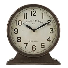 NIKKY HOME Antique Mantel Clock, Battery Operated Decorative Desk Table Clock for Home, Office NIKKY HOME Antique Mantel Clock, Battery Operated Decorative Desk Table Clock for Home, Office item