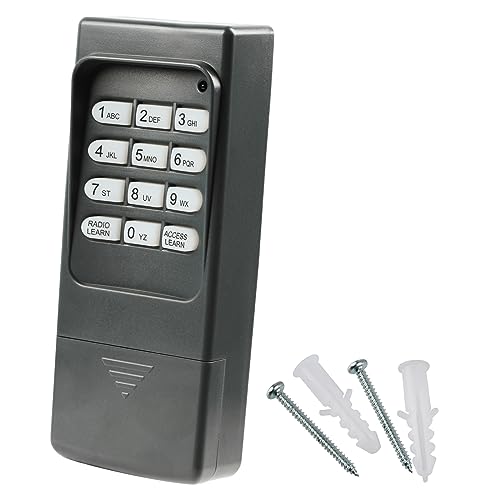 Ouvre-porte télécommande de garage sans clé à clavier mural linéaire multicode 420001