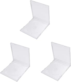 LIFKOME 30 Unidades De Caixa De Disco De CD Transparente Capas De CD Transparentes Mangas De CD De Plástico Caixas De Joias Padrão Caixas De CD Transparentes Caixa De Armazenamento De