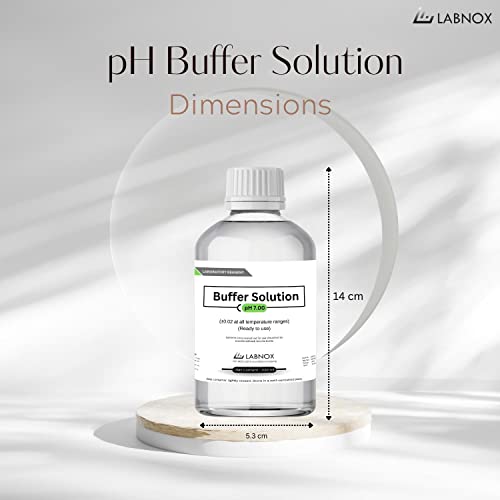 Labnox® pH Buffer Solution pH 4.00 ph 7.00 ph 9.20 | pH Liquid Calibration at 25°C as per Quality Standards (200 ML)