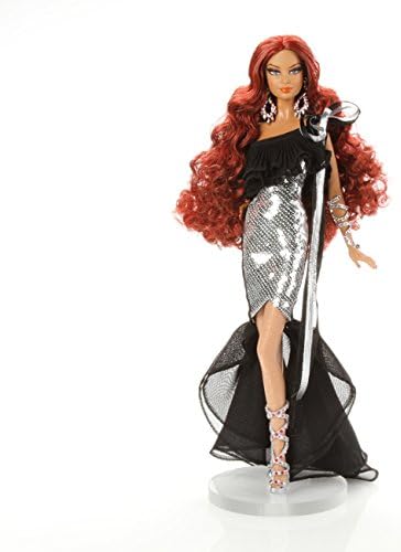 BDH37 Stephen Burrows Nisha Barbie Doll - Nisha is named for the Cherokee word for night. No more than 4400 units produced worldwide