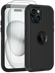 Black with 2 Screen Protector