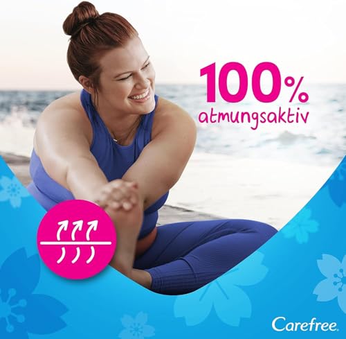 Carefree Slipeinlagen Cotton Feel Normal mit Frischeduft, 56 Stück