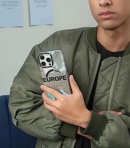 Image of Universal Color-Changing Case for iPhone 15 Pro Compatible with Wireless Charging | Heat-Activated Dynamic Color Back | Slim Shockproof Design | Europe Edition