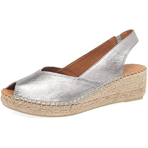 Toni Pons Keil-Espadrille aus Leder Cover