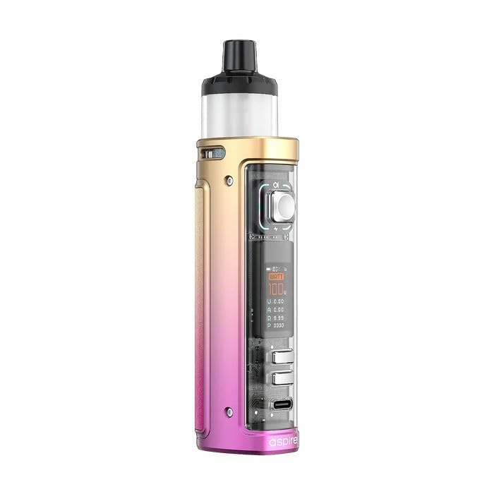 Aspire Veynom EX Vape Kit | 100W | 2ml | Requires Battery (Gold Pink Fade)