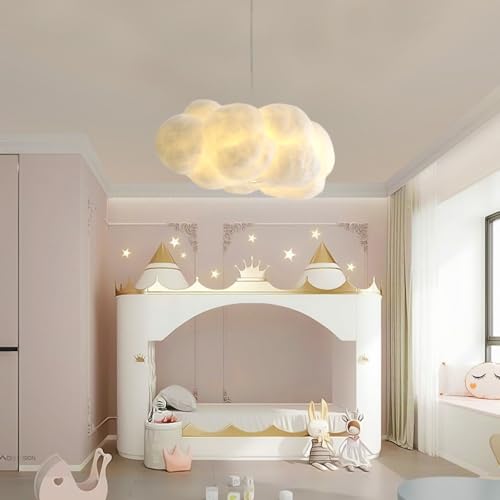 LYSDjia Lustre Creative Cotton Cloud Suspension Luminaire Romantique Décoration Intérieure...