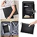 Upgraded Document Bag Zipper Closure Fireproof Cloth Up to 2000℉ Files Cash Passport Organizer Waterproof Protection