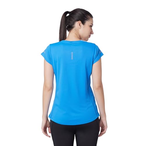 Image of berge' Ladies Polyester Dry Fit Western Shirts & Tshirts for Women, Quick Drying & Breathable Fabric, Gym Wear Tees & Workout Tops|Half Sleeve T-Shirt|Running Tshirts for Women