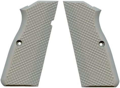 VZ Grips Hi Power Diamond Back Gun Grip, Battleship Gray