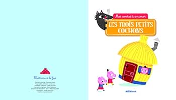 Paperback CONTES À ANIMER - LES TROIS PETITS COCHONS [French] Book