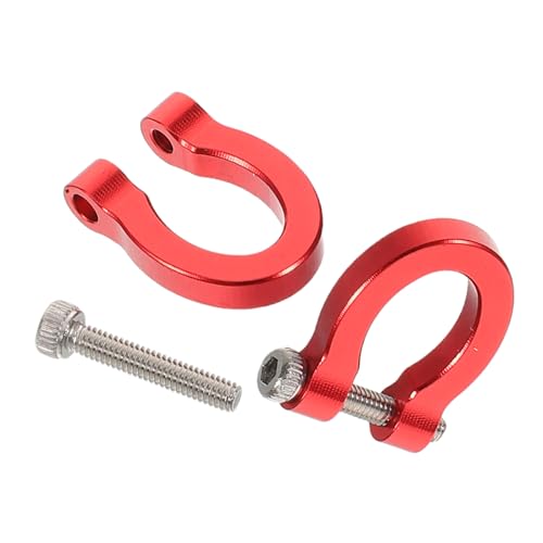 BESTYASH Front Rear Bumper Tow Hooks Trailer Hook for Car Aluminum Alloy Crawler Tow Shackles