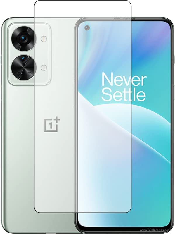 Image of STP FEEL Tempered Glass Compatible for OnePlus Nord 2 5G / Nord CE 5G / Nord CE 2 5G / Nord 2T 5G | Edge to Edge Coverage Screen Protector Guard | Full Screen Protector (6.43 Inch, Pack of 1)