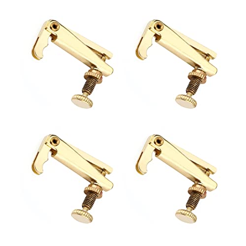 Ajustadores de Cuerdas de Violín, Piezas de Violín, 4 Piezas para Violín 3/4 4/4, Buenas Piezas de Repuesto para Violín