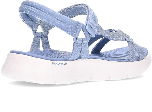 Image of SKECHERS Women's GO Walk Flex Sandal - Illuminate Hands Free Slip-ins Fisherman