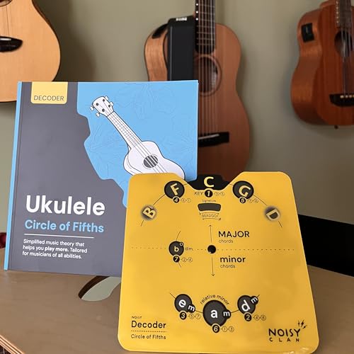 Noisy Clan COF WITH INSTRUMENT BOOK Circle Of Fifths For Ukulele thumb #3
