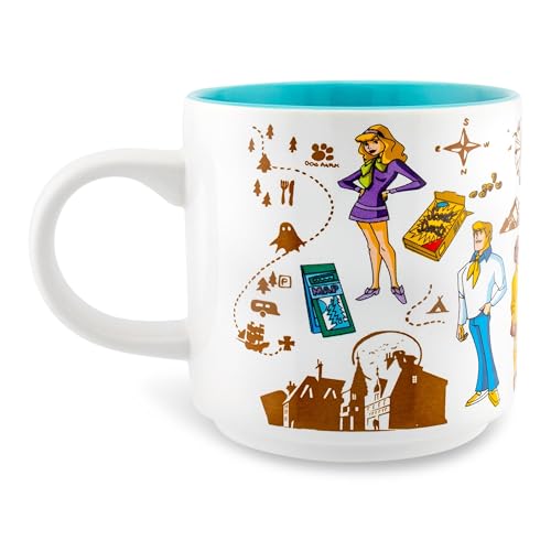 Taza de cerámica Scooby-Doo, capacidad 13 oz miniatura 3