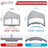 DC97-16013A Dryer Lint Trap Filter Screen Replacement for Samsung Dryer by APPLIANCEMATES Replaces DC97-16013B DC61-02610A DV210AEW/XAA DV330AEW/XAA DV405ETPASU/AA PS4221239 EAP4221239 AP4559595