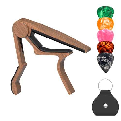 Cejilla de guitarra, Cejilla para guitarra acústica, 6 cuerdas y 12 cuerdas, Cejilla de guitarra con...