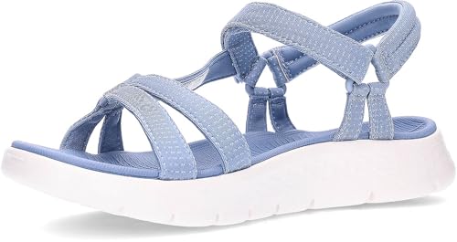 Image of SKECHERS Women's GO Walk Flex Sandal - Illuminate Hands Free Slip-ins Fisherman