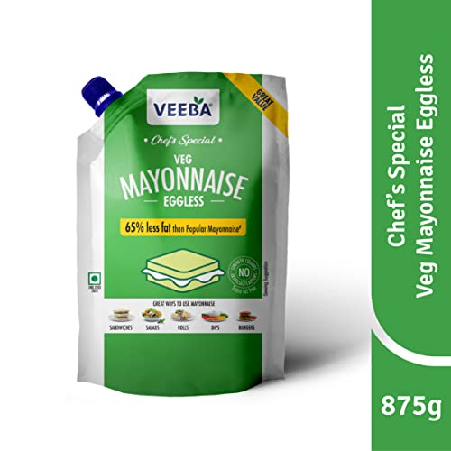 Image of Veeba SCHEZWAN CHILLI CHUTNEY (250G) Veeba Eggless Mayonnaise Chef's Special, 875 g