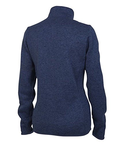 Image of Charles River Apparel womens Heathered Fleece Pullover